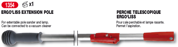 Perche téléscopique 2 x 1m