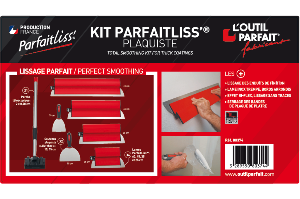 Kit de Lissage PARFAITLISS'® pour cloisons sèches
